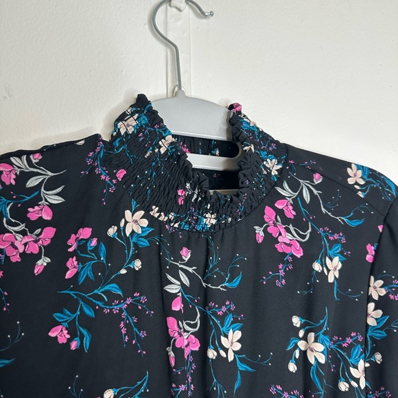 Nanette Lepore long sleeve, high low floral dress - Picture 10 of 10